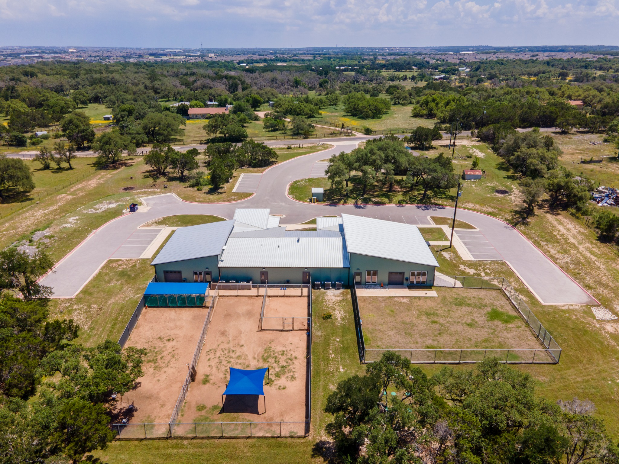 Aerial — Building Complex
